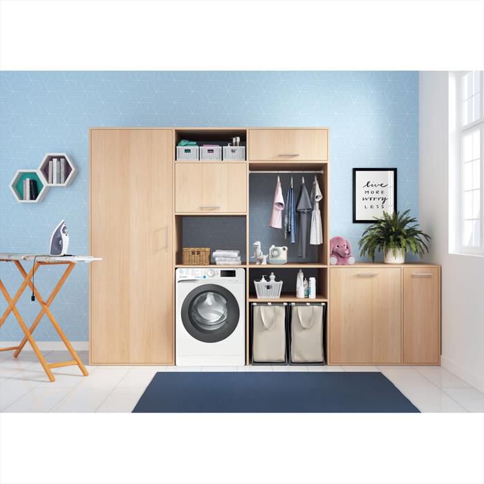 INDESIT - Lavatrice INNEX STEAM BWE 81496X WKV IT 8 Kg - A-Bianco