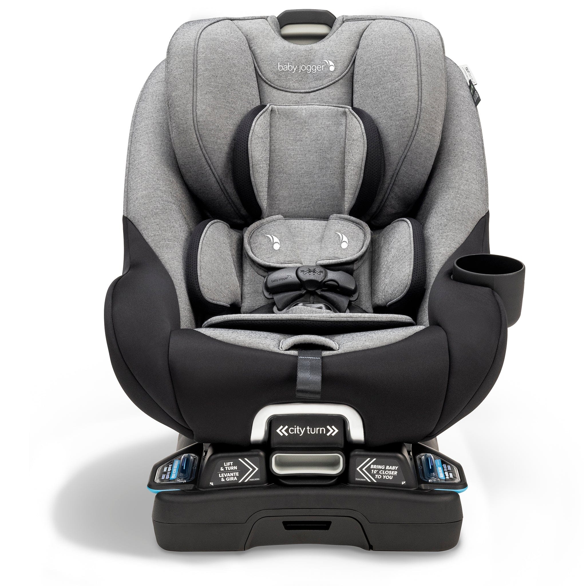Baby Jogger City Turn Rotating Convertible Car Seat - Onyx Black