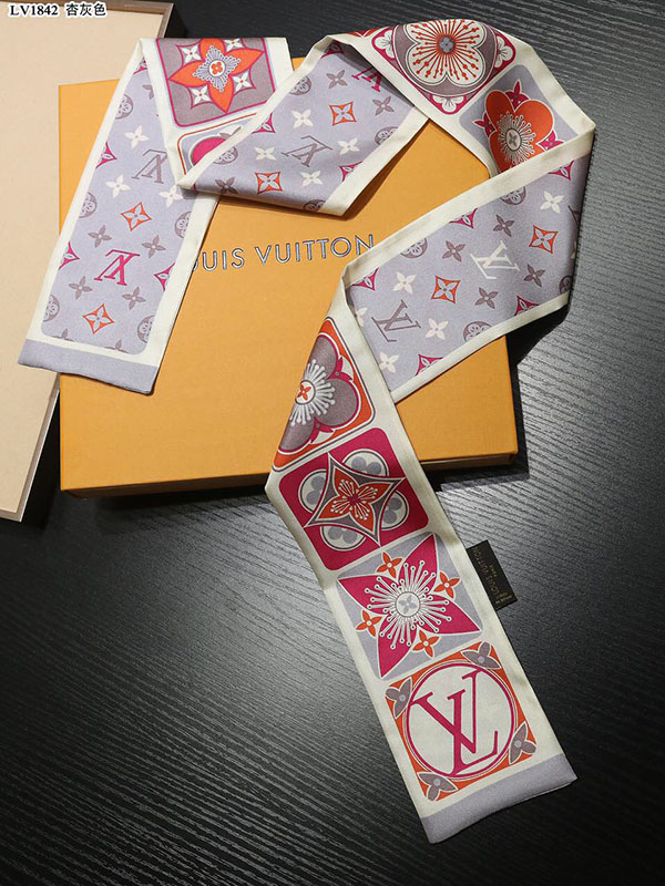 120x8cm Flowers Handbag Ribbon Scarf Neck Bow WJ-987033