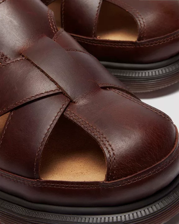 San Fisherman Leather Sandals