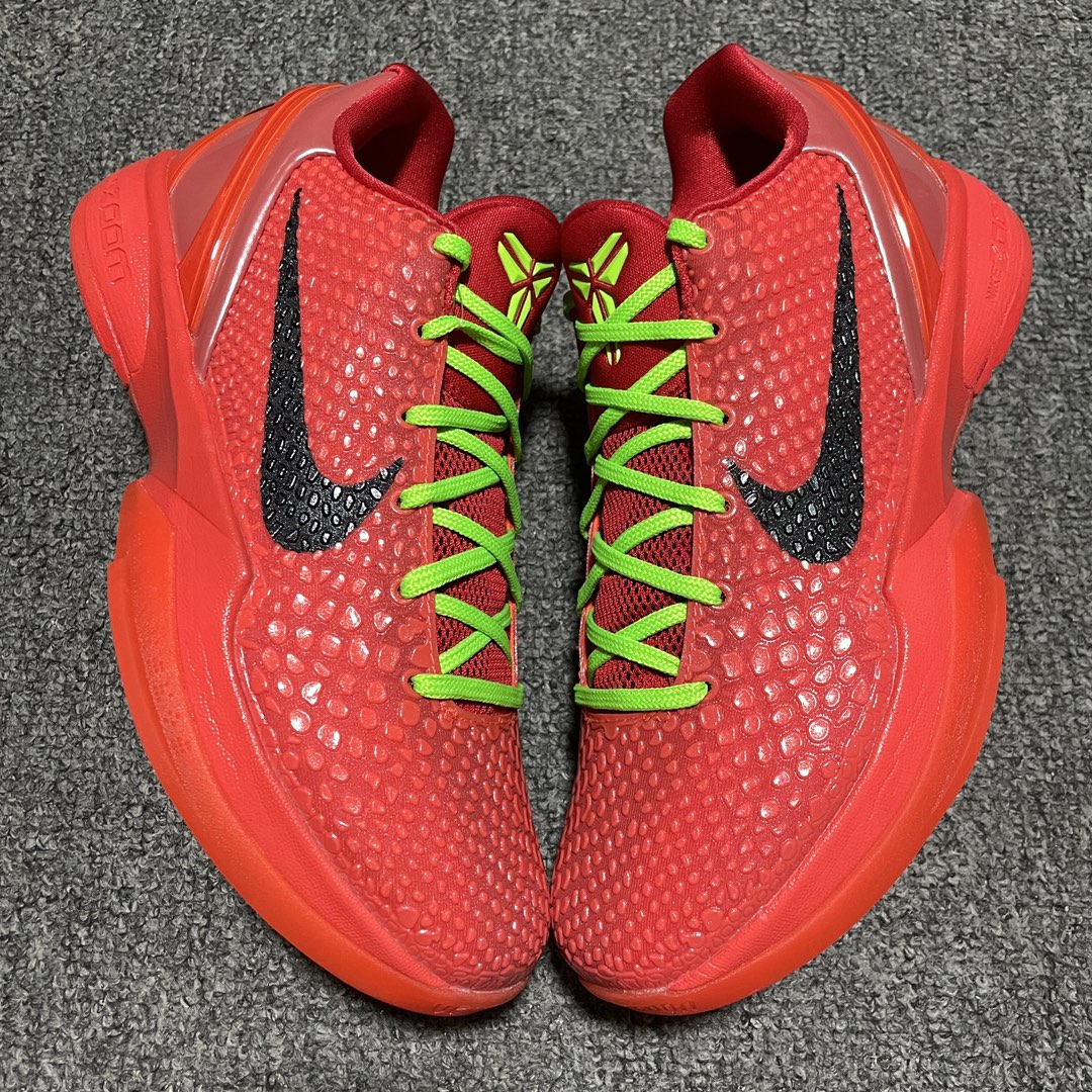 NK Kobe 6 Protro Reverse Grinch  FV4921-600