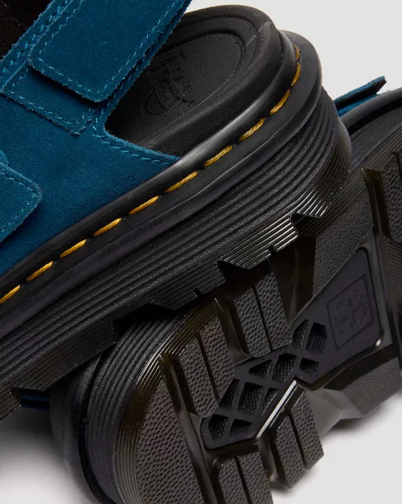 Zebzag Suede Sandals