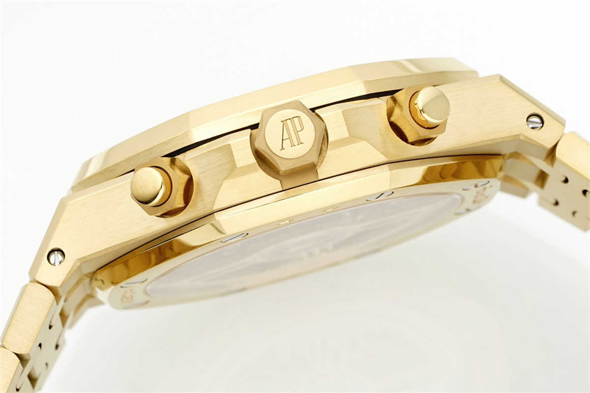 AP 26240BA Replica – Luxury Yellow Gold Royal Oak Chronograph by APS Factory
