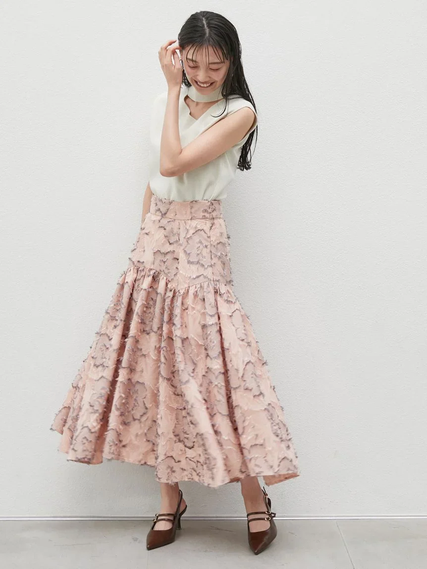 Jacquard Tail Skirt