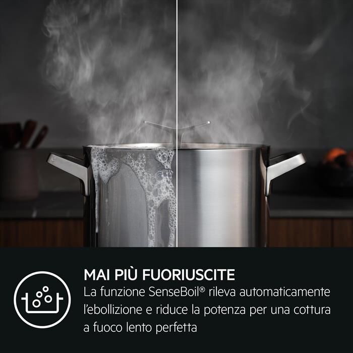 AEG - Piano cottura elettrico TI64IB30IZ 58 cm-Nero