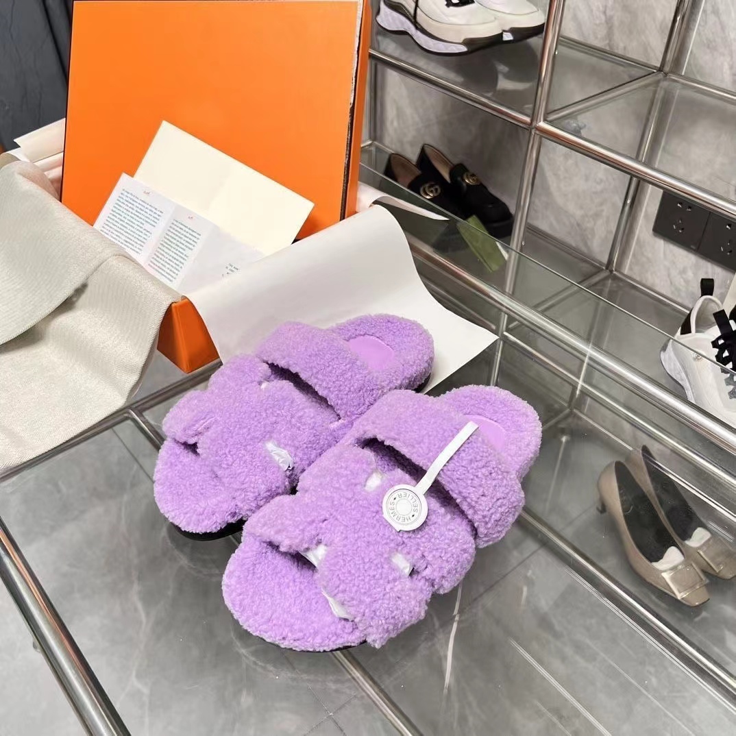 Fashion High quality plush Slippers LX-872211