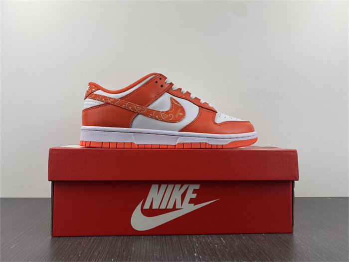 NK Dunk Low Essential Paisley Pack Orange DH4401-103