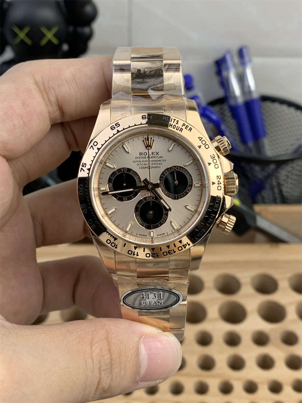 Rolex Daytona Rose Gold Replica – Clean Factory 126505 with 4131 Movement