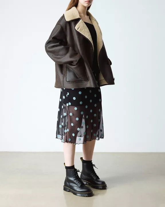 1460 Bex Smooth Leather Platform Boots