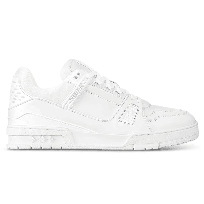 L.V  Trainer Sneaker ‘All White’