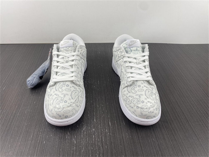 NK Dunk Low White Paisley DJ9955-100