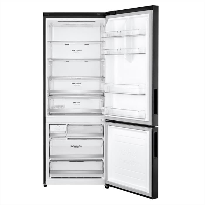 LG - Frigorifero combinato GBB569MCAMN.AMCQEUT Classe E-Nero