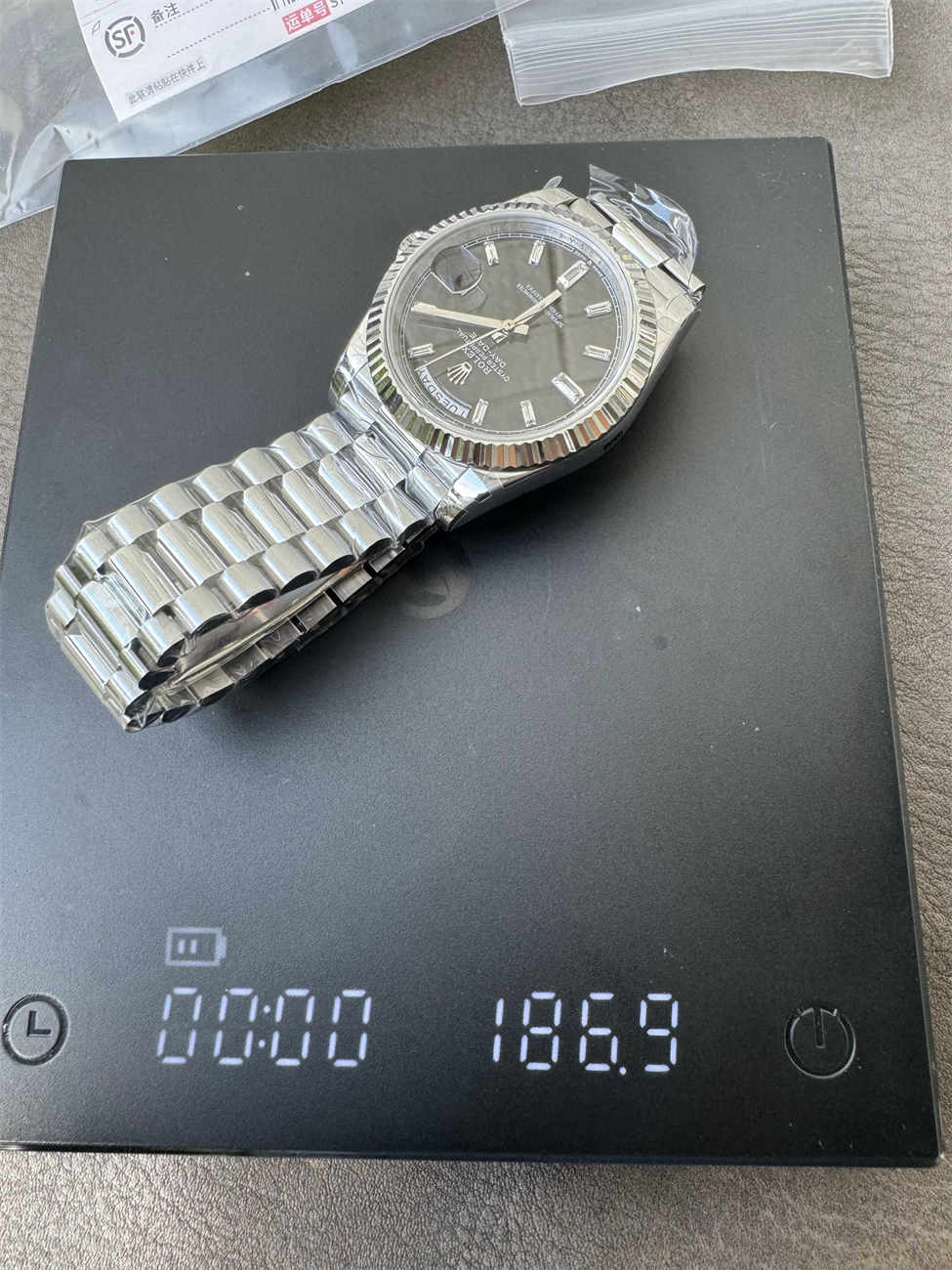 Rolex Day-Date Tungsten Replica (QF Factory) – Heavy Version 187g