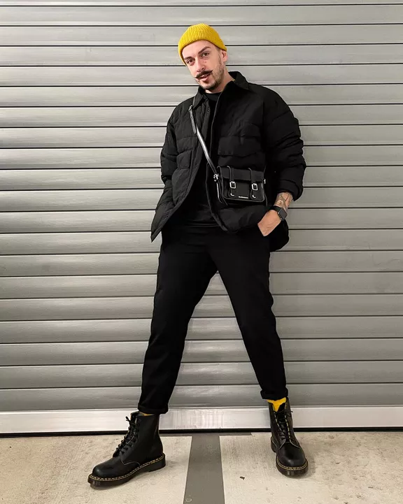 7 Inch Leather Crossbody Bag