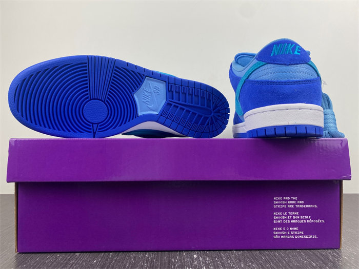 NK SB Dunk Low Blue Raspberry DM0807-400