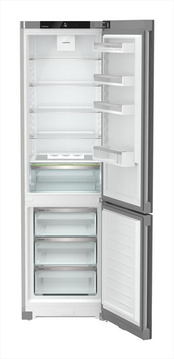 LIEBHERR - Frigorifero combinato CNSFD 5703-22 Classe D 371lt-SteelFinish / Silver