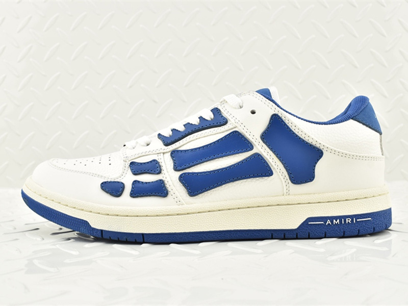 AMR Skel Top Low White Blue PS22MFS003-123
