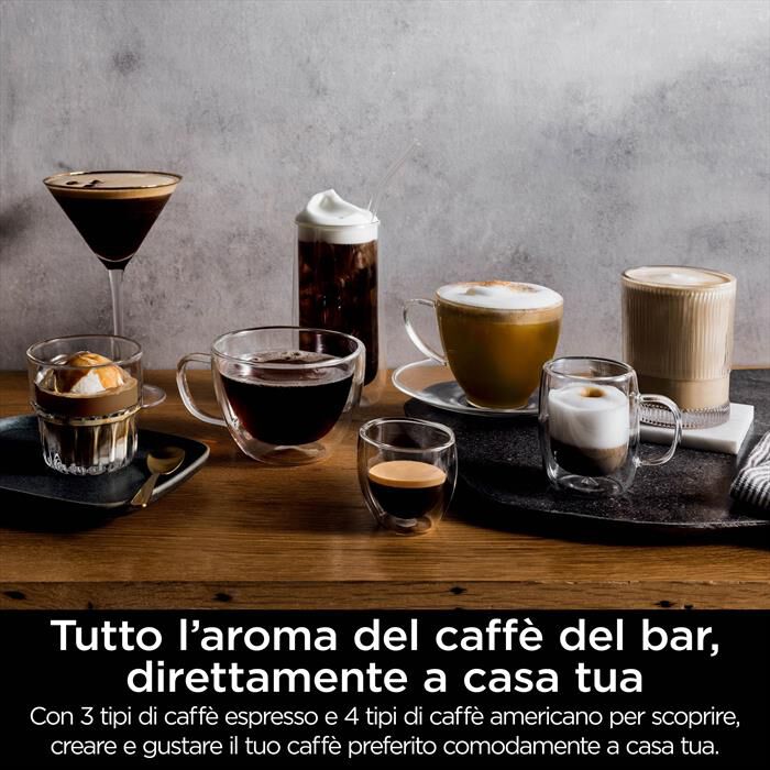 NINJA - MACCHINA DA CAFFÈ LUXE CAFÉ PREMIER 3IN1-Argento