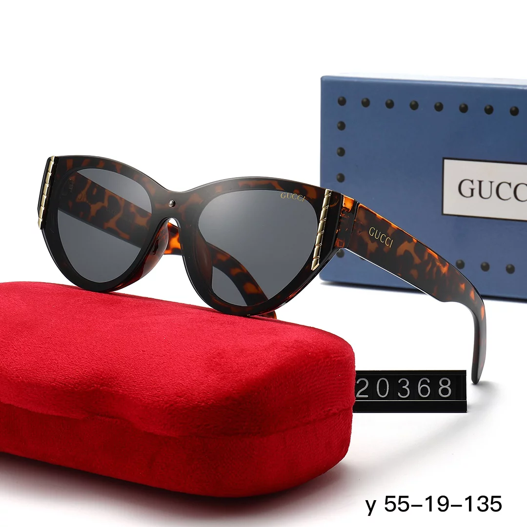 6 Colors Versatile Woman’s Sunglasses(A/B/C=55/19/135mm) TYJ-915736