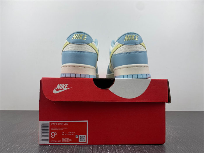 NK Dunk Low Ocean Bliss Citron Tint DD1503-123