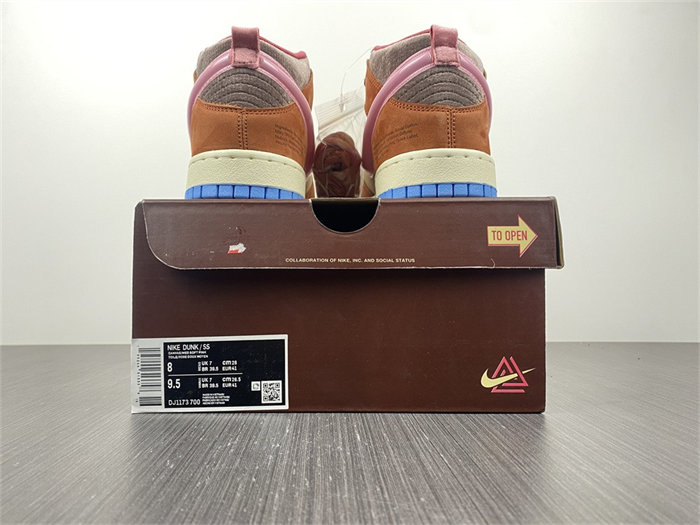 NK Dunk Mid Social Status Free Lunch Chocolate Milk DJ1173-700