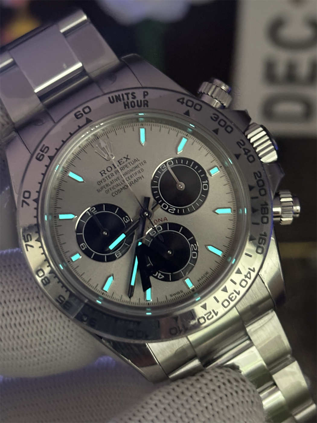 VSF Daytona 126509 V3 Weighted 183g (Grey Dial) – Dandong 4131 Movement