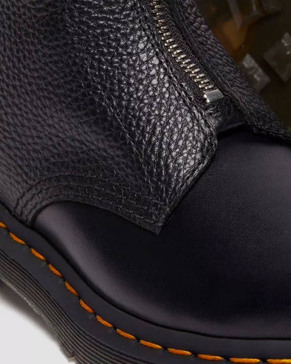 1460 Pascal Front Zip Leather Boots