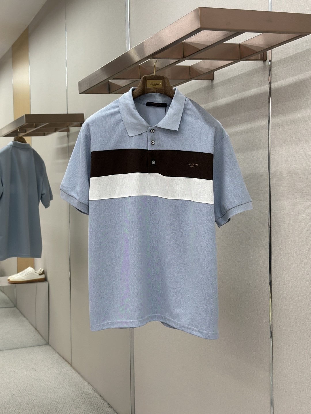 LV Striped Polo shirt