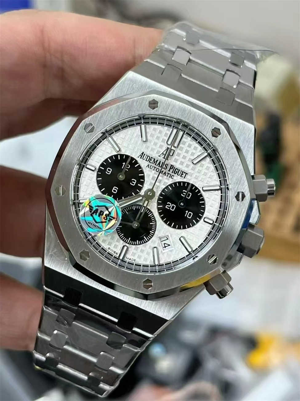 Audemars Piguet Royal Oak Chronograph Replica (APS Factory) – Panda Dial 26331
