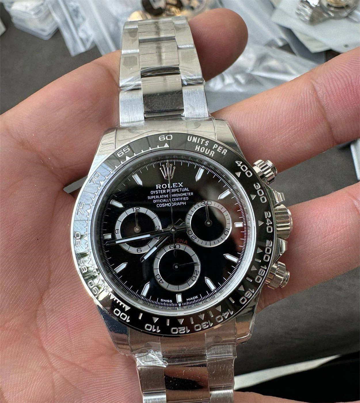 VSF Daytona 126500 Black Replica | Latest Model with Clone 4131