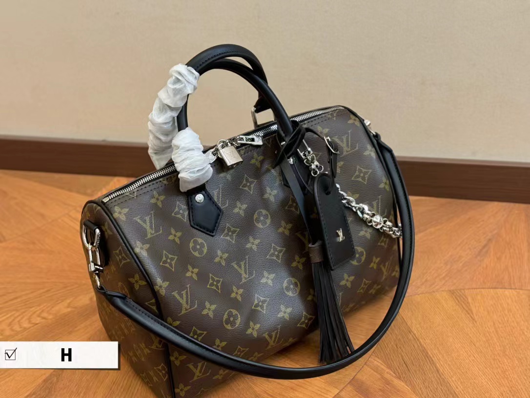 Fashion 11.8″ Leather Handbag BB-921178