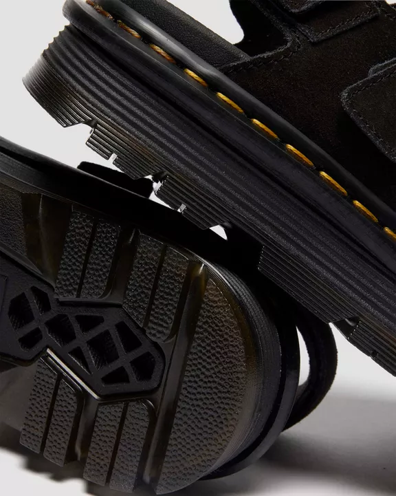 Zebzag Suede Sandals