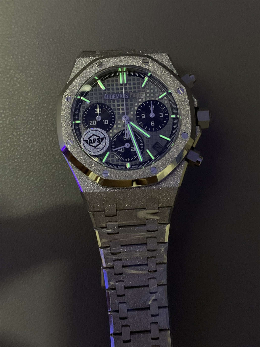 AP Royal Oak 26240 Replica – APS Factory Frosted White Gold Grey Dial 41mm