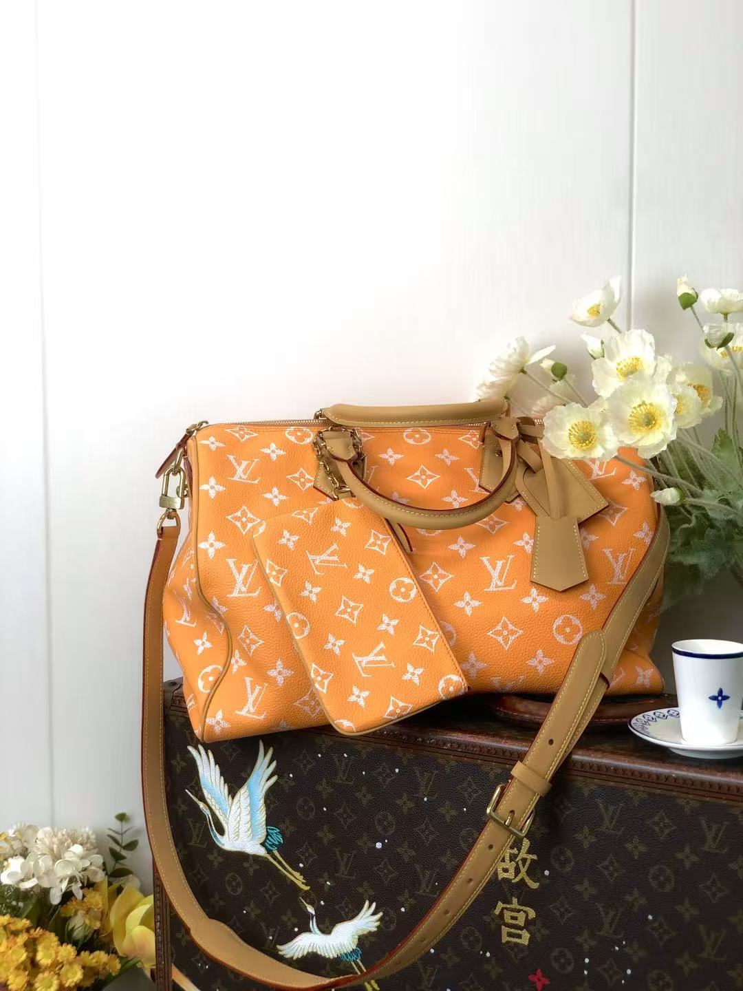 LV M13919 Speedy P9 bandouliere  40*26*23CM