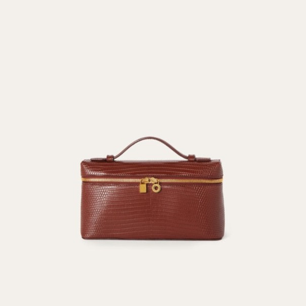Loro Piana FAO6385 Extra Pocket L19 Smoked Caramel/Sun Gold