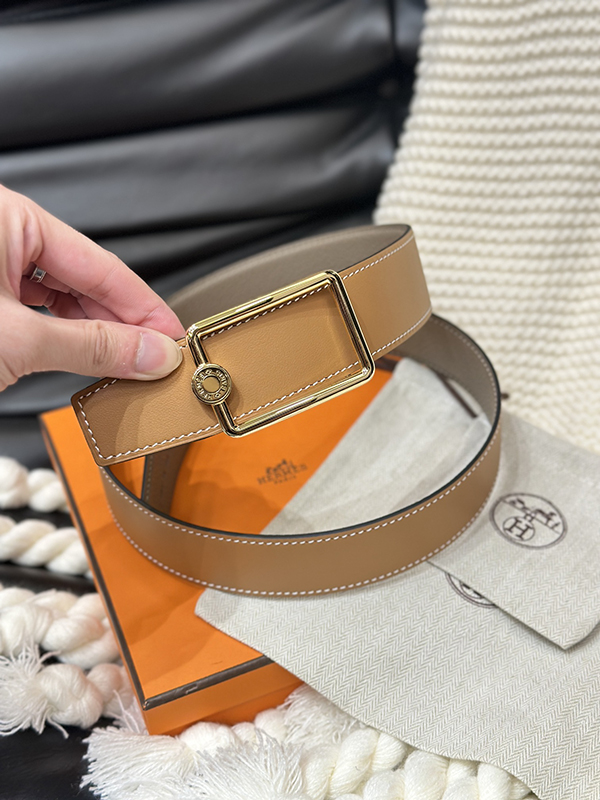 Fashion Top quality Golden Buckle Wide-3.8cm Real Leather Belt PD-862105