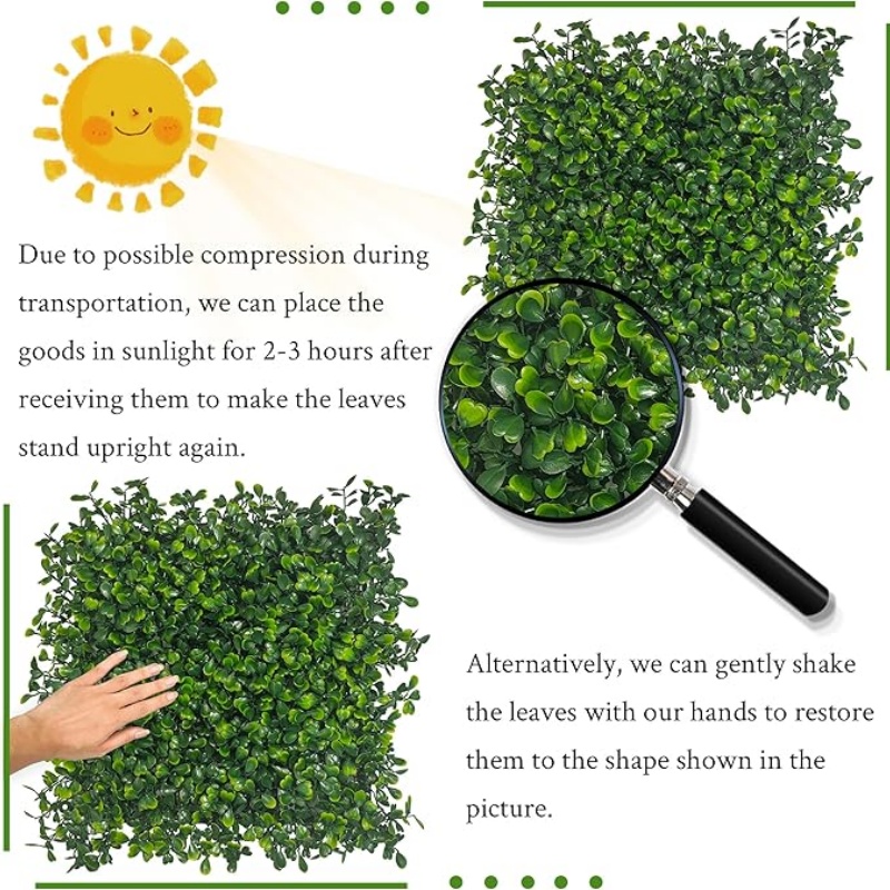 GREENFOLD Artificial Grass Wall Panel