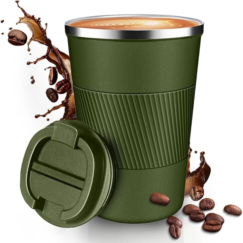 THERMOCLOUD 12OZ Travel Coffee Mug Insulated Coffee Cup