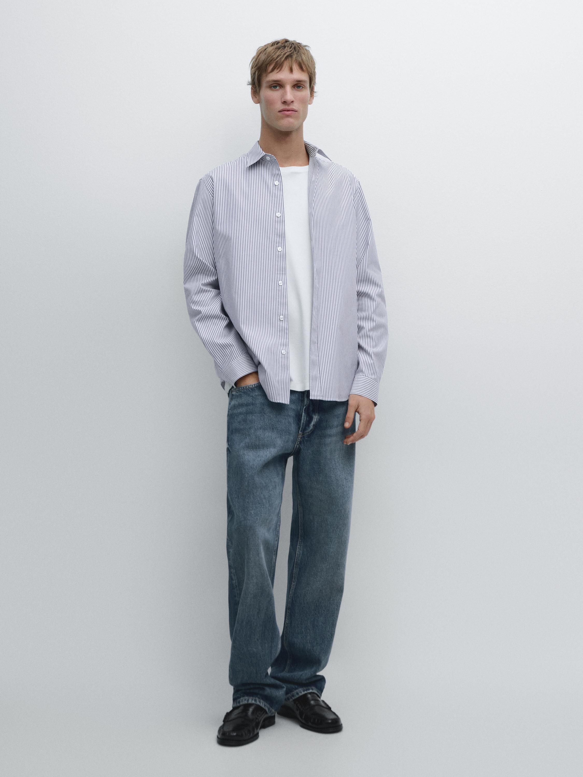 Camisa oxford 100% algodón