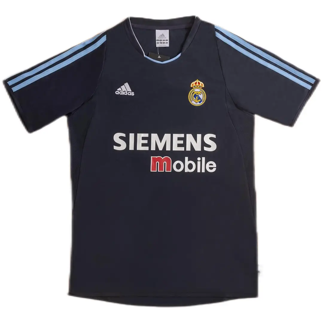 Ronaldo #9 Real Madrid 2003/04 Away Retro Football Jersey