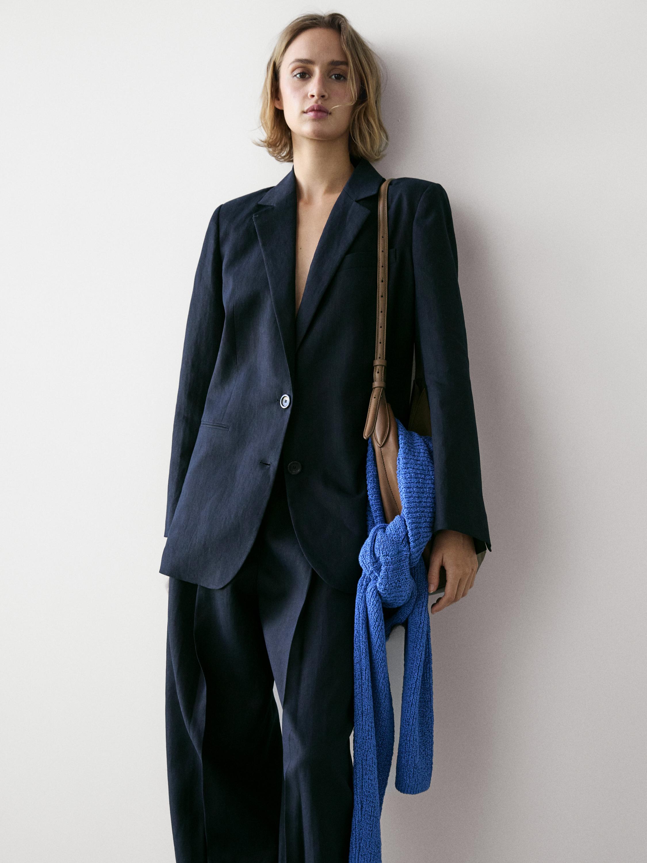 Americana traje 100% lino