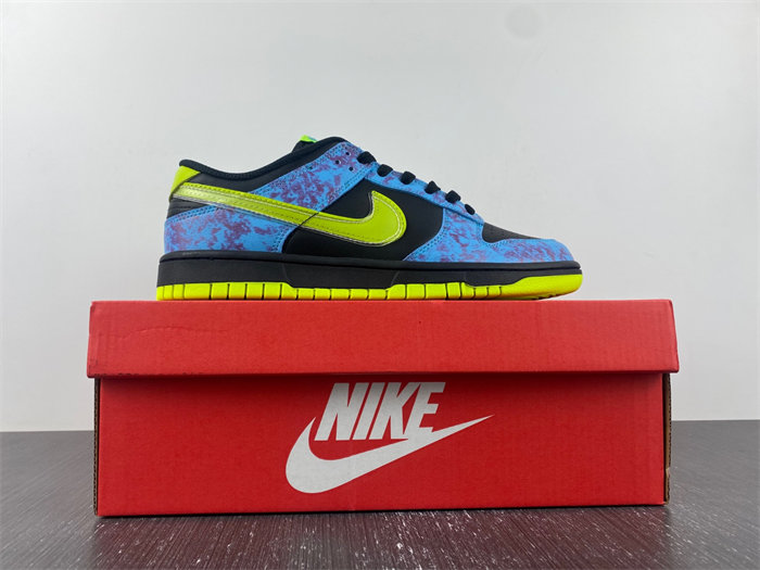 NK Dunk Low SE Acid Wash Baltic Blue Volt DV1694-900