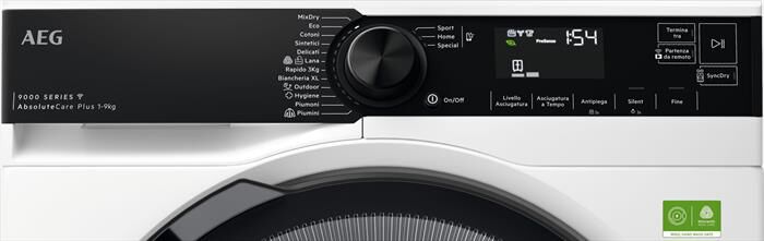 AEG - Asciugatrice TR9HH9BY 9Kg Classe B-Bianco