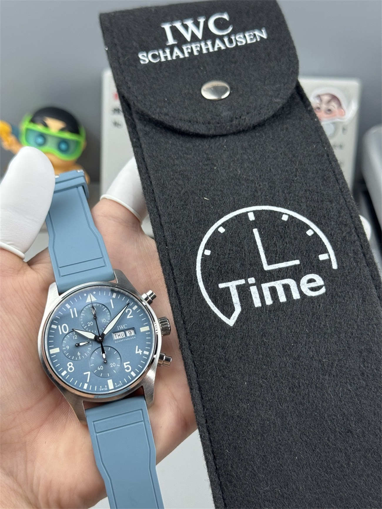 IWC Pilot IW389409 Replica – Miramar Blue AMG Chronograph Watch