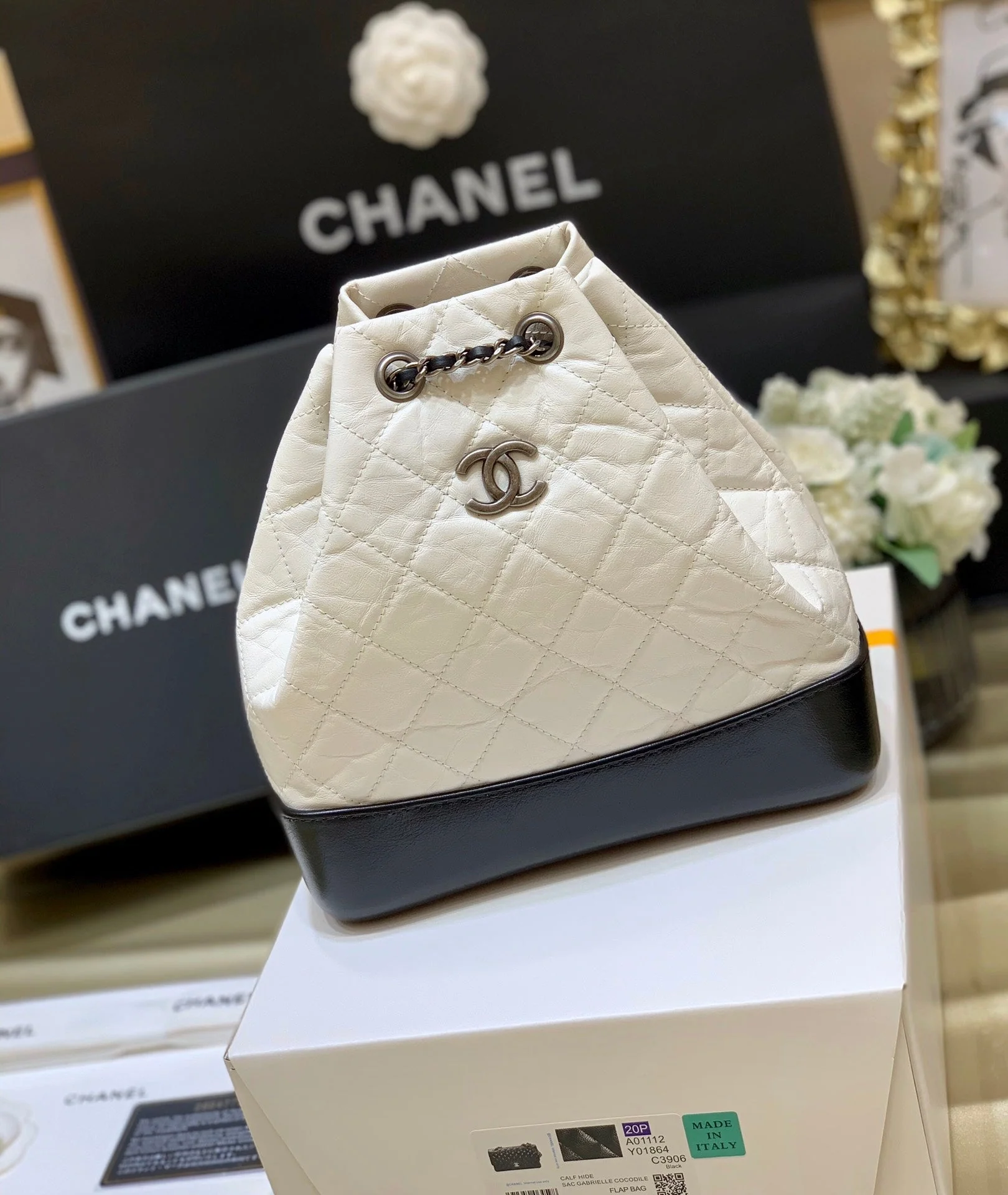 【Chanel】Rare★Free Shipping♪Small Gabrielle Backpack