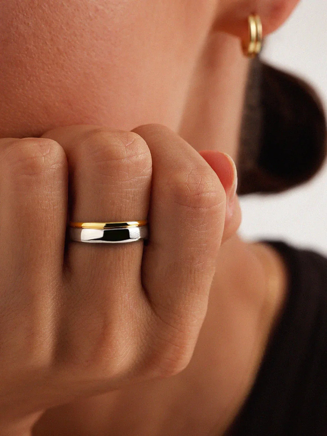 Mixed Bold Band Ring