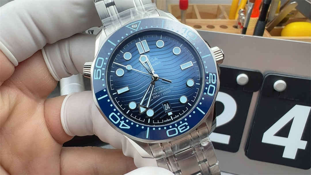 VSF Omega Seamaster 300 Summer Blue Replica – Premium Diver Watch with Super Clone 8800