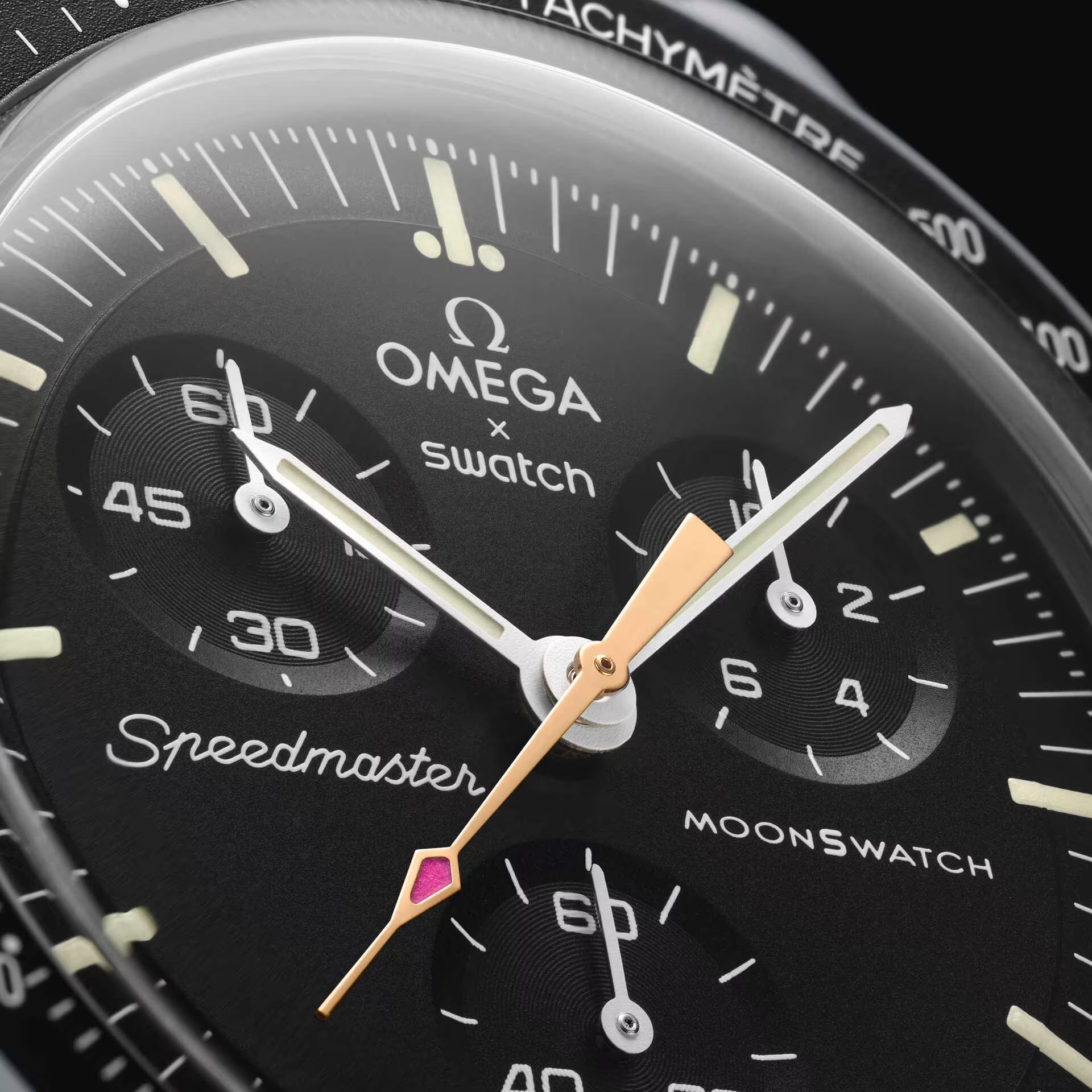 SWATCH x OMEGA 時計 MOONSHINE GOLD™ MISSION (Pink)