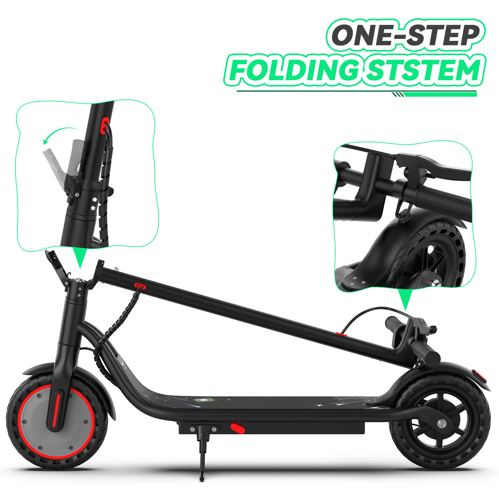 LadPed LP30 Electric Scooter 350W 5.2 Ah Foldable