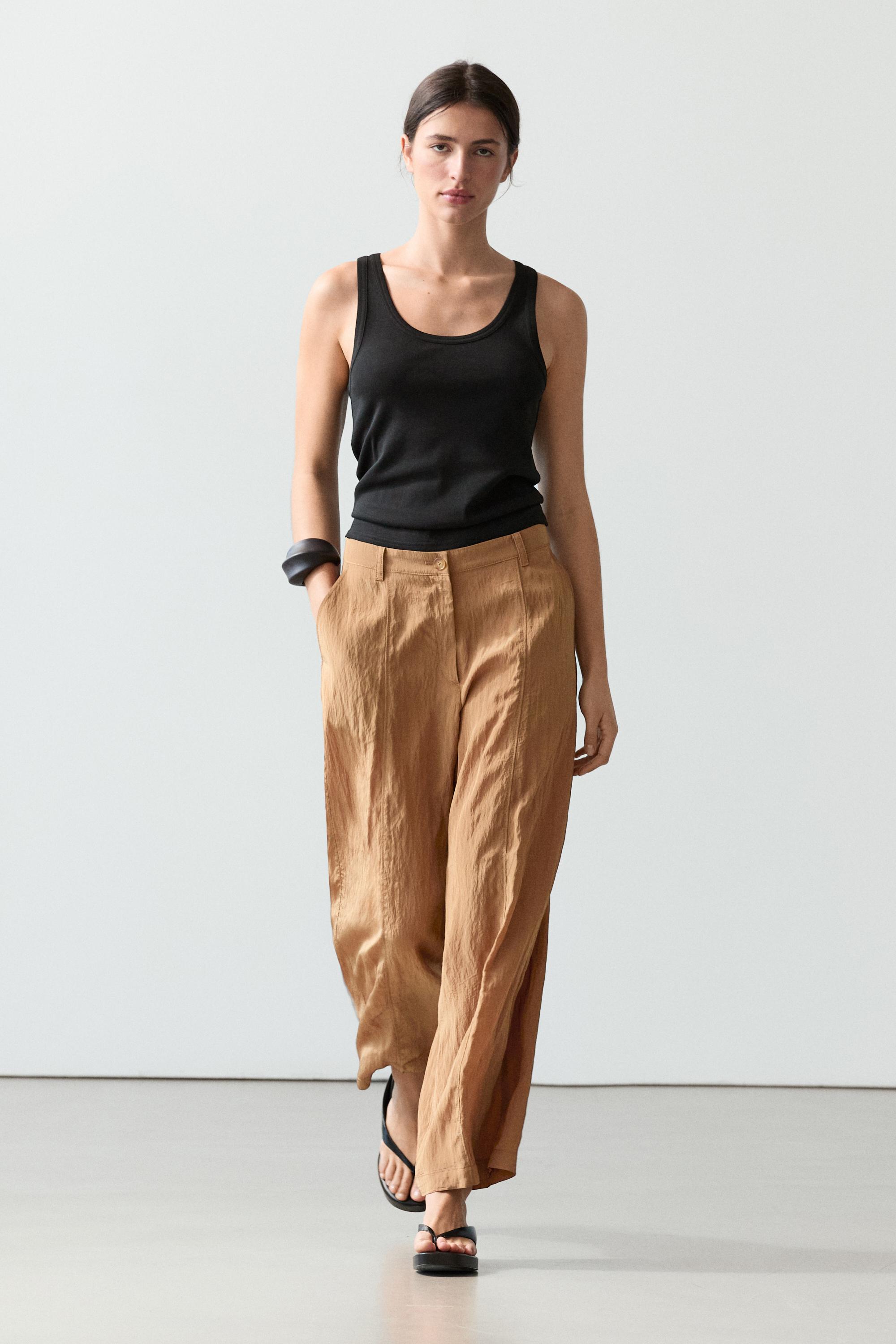Pantalón ligero barrel fit